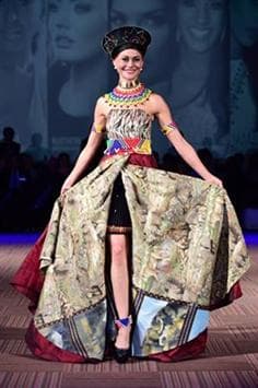 Ilze Saunders (South Africa) National Costume