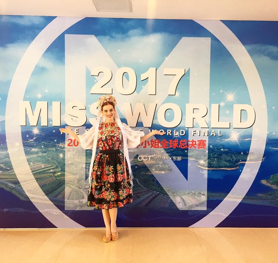 Hanka Závodná Miss World Slovakia 2017 - Finalist Miss World 2017 (Photo Courtesy: Miss World/ Facebook Official)