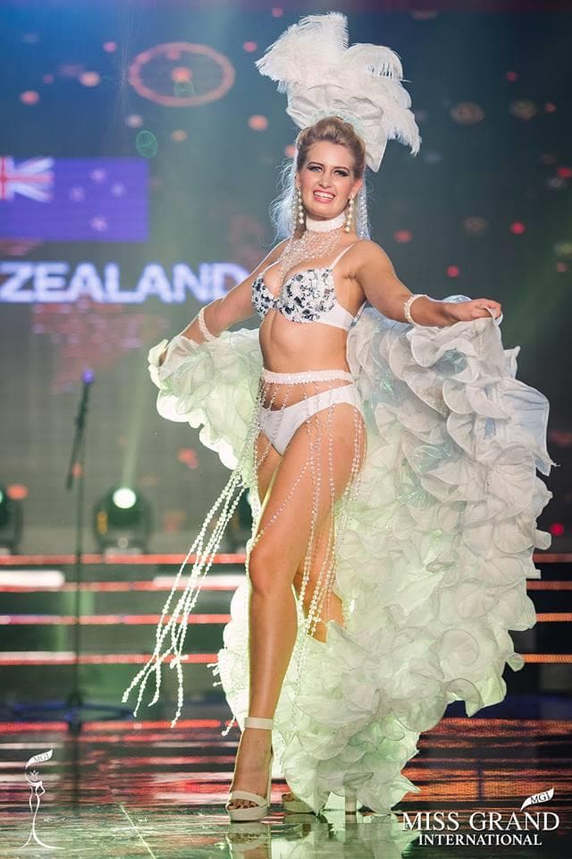 Meghan Kenney Miss Grand New Zealand 2017 during national costume competition (Photo Courtesy: Miss Grand International)