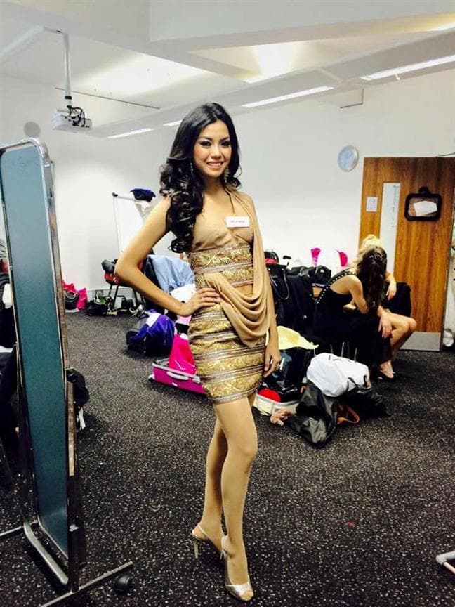Wyne Lay (Myanmar) Miss World 2014 (Courtesy: Official Facebook page)