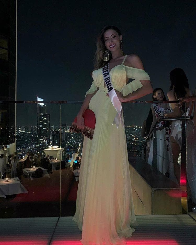 Natalia Carvajal Sánchez Miss Universe Costa Rica 2018, Miss Universe 2018 Contestant (Photo Courtesy: Miss Universe/Candidate FaceBook/ Instagram)
