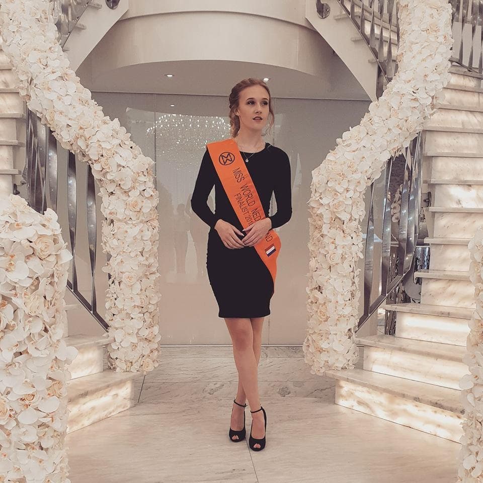 Sharilla Strijbis Finalist Miss World Netherlands 2018/ Miss World Nederland 2018 (Photo Courtesy: Miss World Nederland/ FaceBook Official)