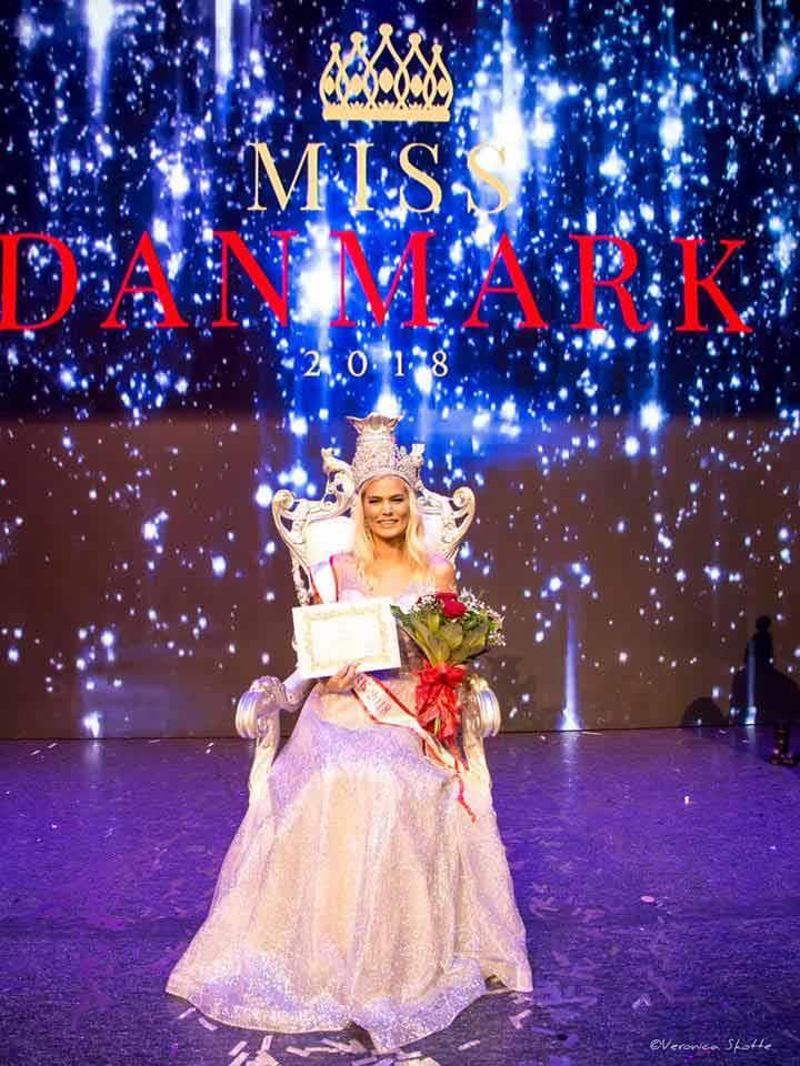 Louise Sander Henriksen winner Miss Danmark 2018/ Miss World Denmark 2018 (Photo Credits: Miss Danmark Facebook Official)
