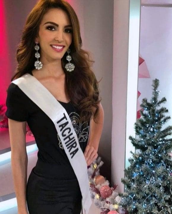 Oricia del Carmen Domínguez Dos Santos from Táchira, Finalist Miss Venezuela 2018 (Photo Courtesy: Miss Venezuela/ Contestant Instagram)