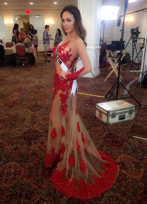 Ivana Misura Miss Universe Croatia 2014