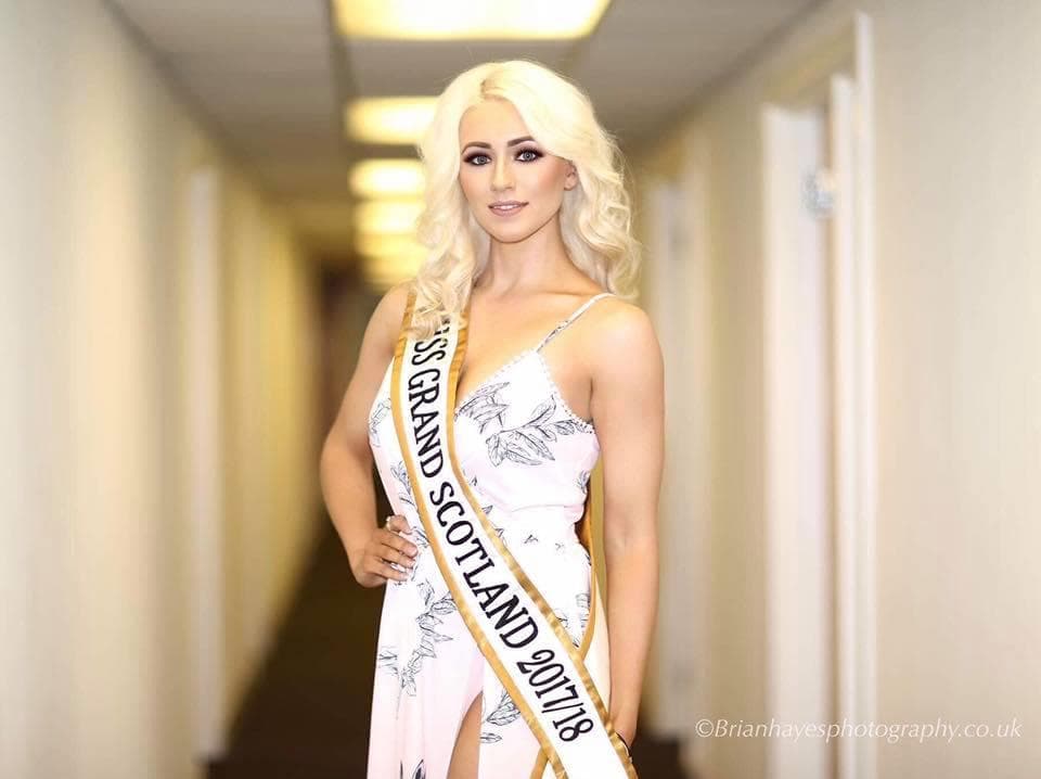 Amy Meisak Miss Grand Scotland 2017 Contestant for Miss Grand International 2017 (Photo Courtesy: Miss Grand International/ Contestant Official FaceBook)