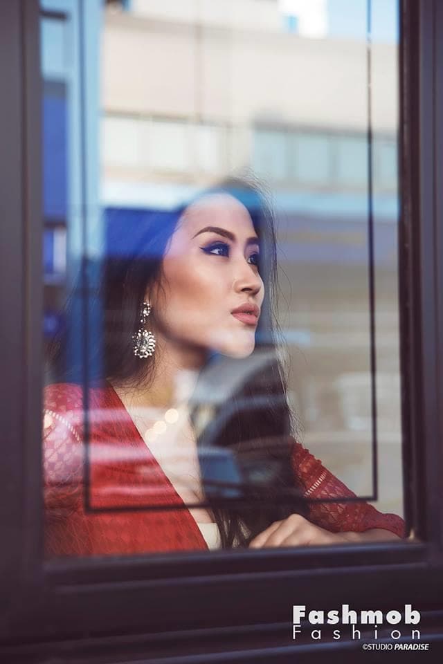 Ei Nu Wai Contestant Miss Myanmar World 2017 Photoshoot (Photo Credit: Facebook Official)