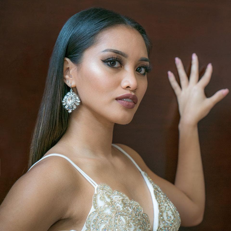 Celine Nicole Almero Comia Finalist Miss Universe Guam 2018 (Photo Courtesy: MU Guam Official)