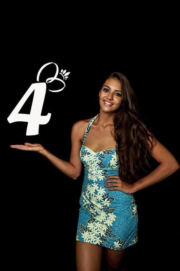 Hereata Ellard Miss Earth Tahiti 2014