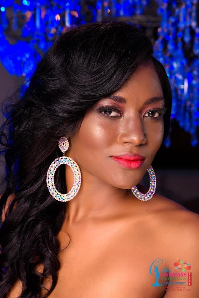 Ashly Thomas - Contestant for Miss Universe Jamaica 2018 (Photo Courtesy: MU Jamaica Official)