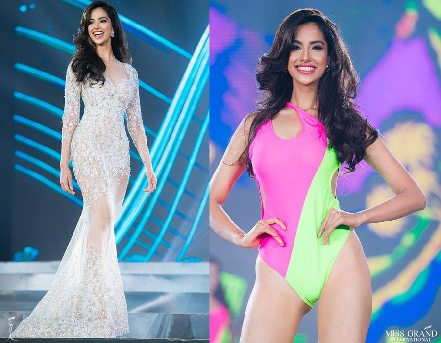 Meenakshi Chaudhary Miss Grand India 2018, Finalist Miss Grand International 2018 at Preliminary Competition (Photo Courtesy: MGI Official)