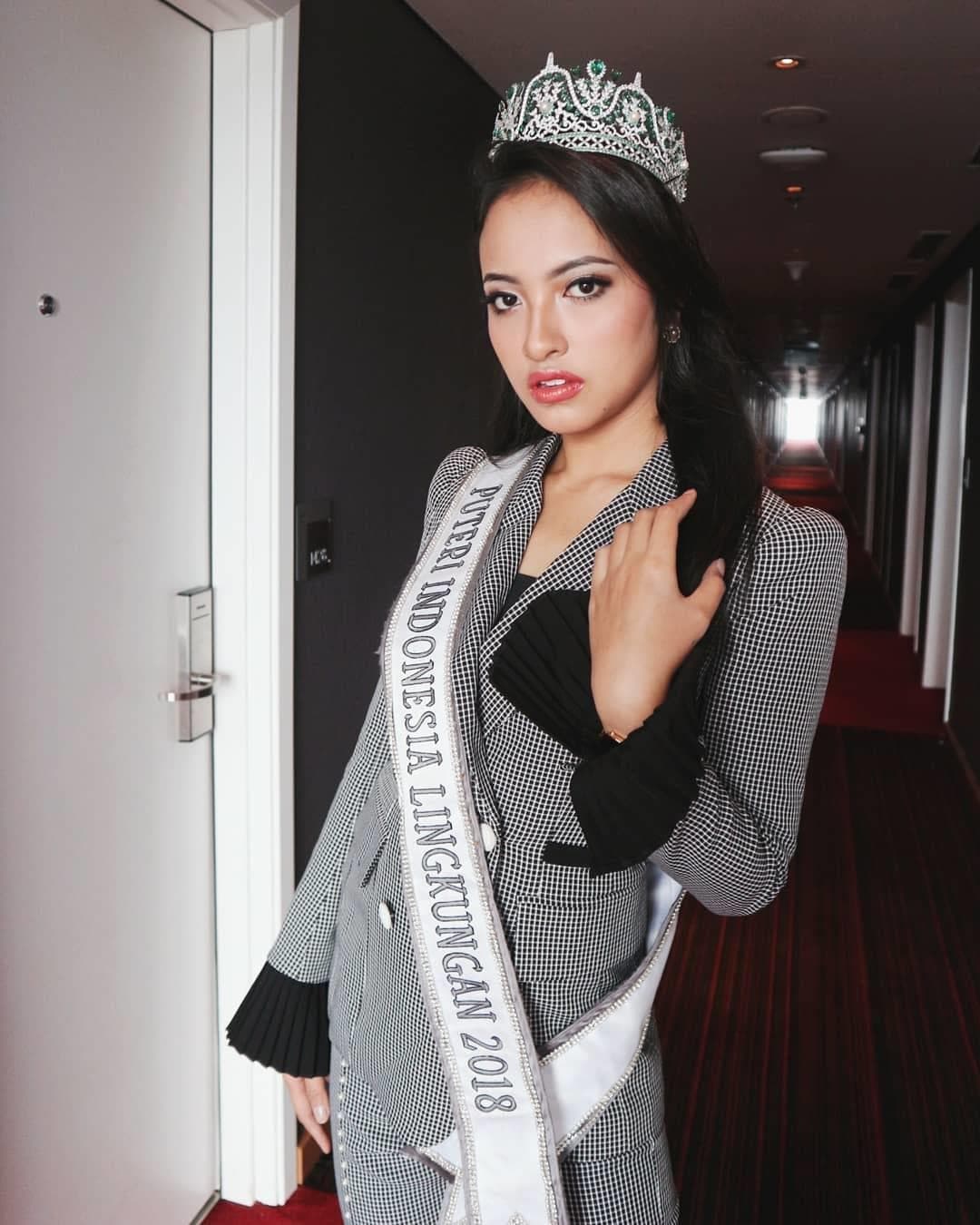 Vania Fitryanti Herlambang Miss International Indonesia 2018, Finalist Miss International 2018 (Photo Courtesy: Miss International/ Candidate Official FaceBook/ Instagram)