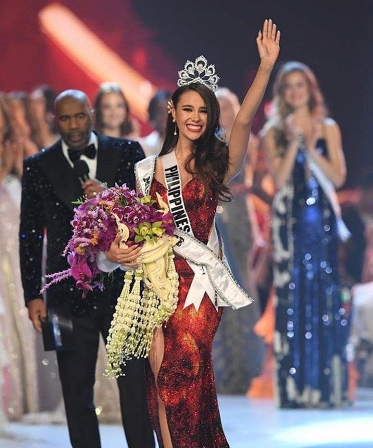 Catriona Elisa Magnayon Gray winner Miss Universe 2018 from Philippines