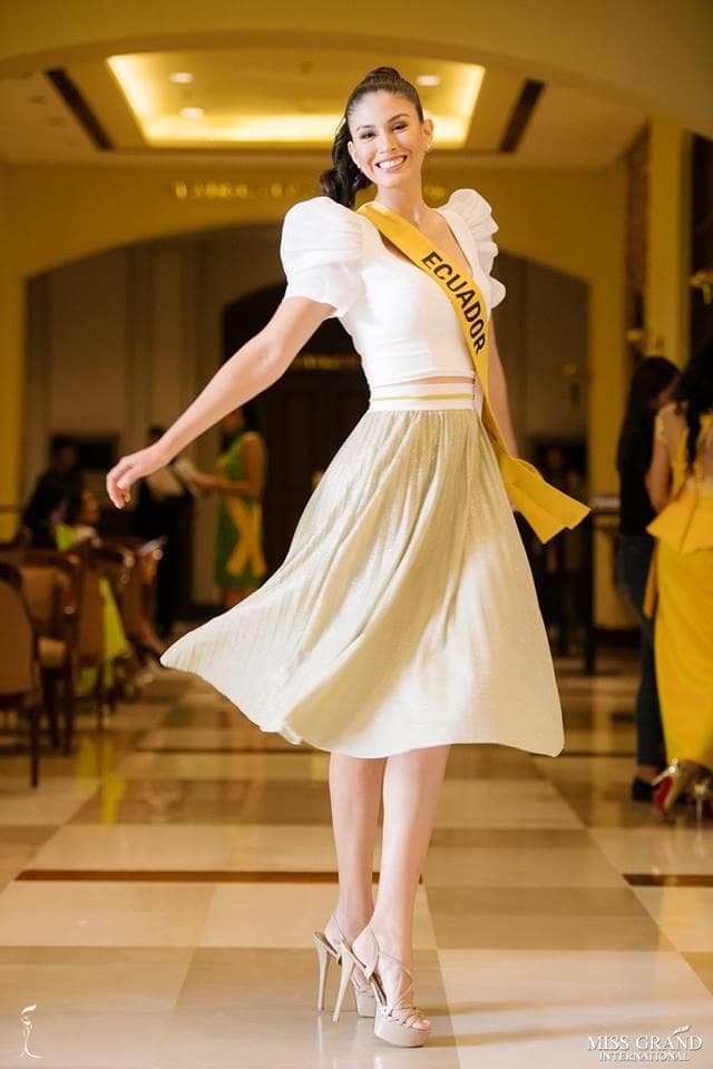 Blanca Stefany Arambulo Miss Grand Ecuador 2018, Finalist Miss Grand International 2018 (Photo Courtesy: MGI Official)