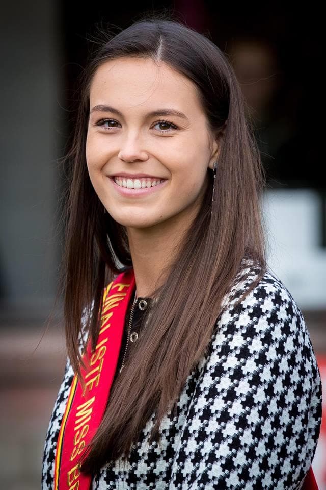 Emily Van Eeckhoutte Finalist Miss België 2019/ Miss Belgium 2019 (Photo Courtesy: Miss Belgium Official)