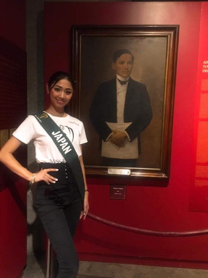 Yasuyo Saito Miss Earth Japan 2017 - Finalist for Miss Earth 2017 (Photo Courtesy:Contestant Facebook/Miss Earth Official)