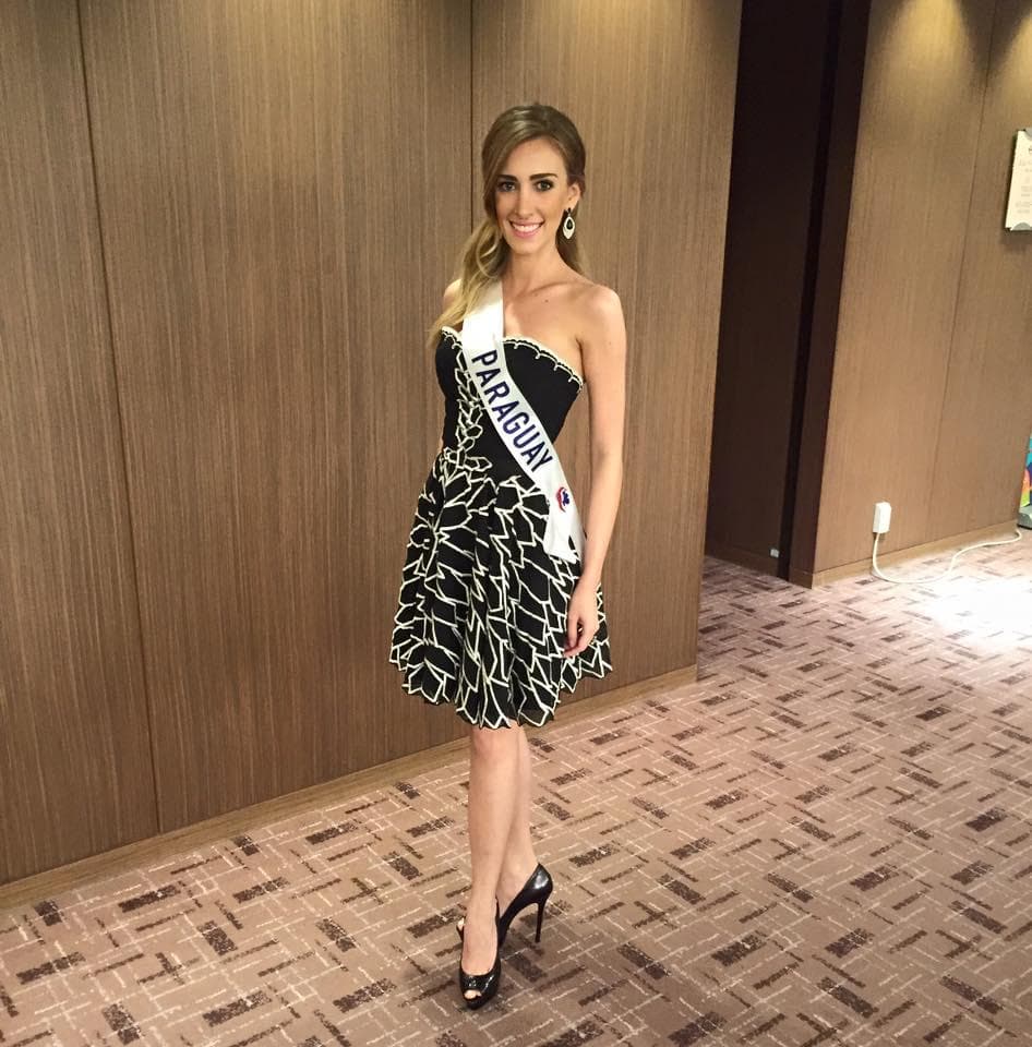Monica Mariani Pascualoto Contestant from Paraguay for Miss International 2015