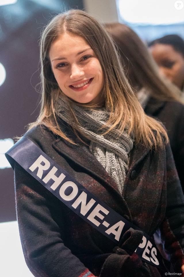 Pauline laniro Miss Rhône-Alpes 2018, Finalist Miss France 2019 (Photo Credits: Miss France/ Contestant Official FaceBook)