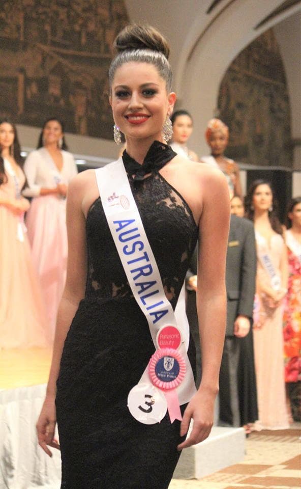 Emily Tokić Miss International Australia 2018, Finalist Miss International 2018 (Photo Source: Miss International Organization)