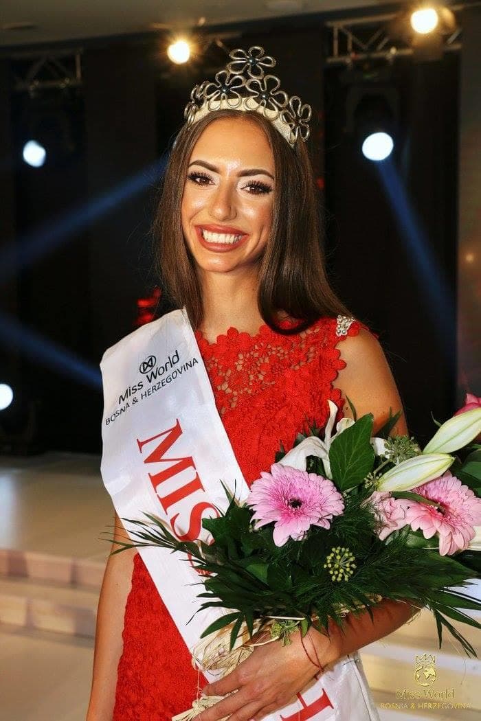 Aida Karamehmedović Miss World Bosnia and Herzegovina 2017 - Finalist Miss World 2017 (Photo Courtesy: Miss World/ Facebook Official)