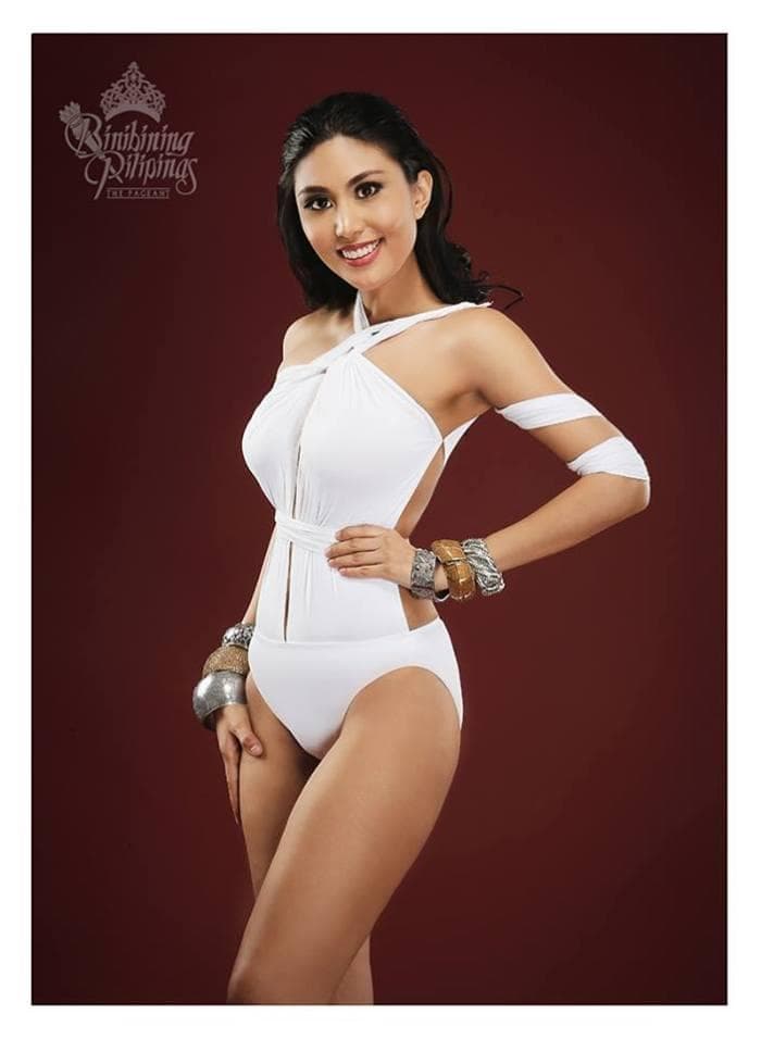 Christianne Ramos Contestant Binibining Pilipinas 2016 in swimsuit (Photo Credit: Binibining Pilipinas 2016 Facebook Official)