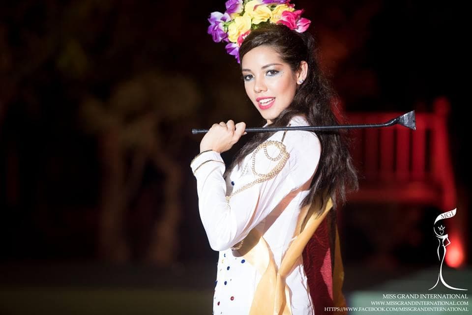 Reina Rojas from Venezuela - Finalist Miss Grand International 2015 in National Costume (Photo Credit: MGI Official)