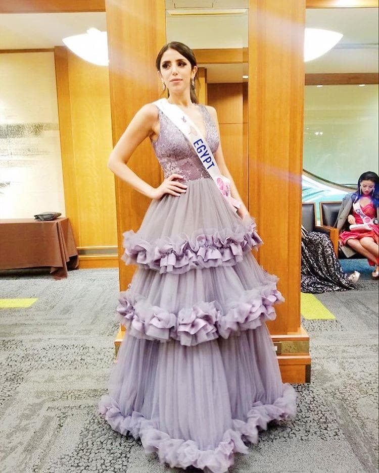 Farah Sedky Miss International Egypt 2018, Finalist Miss International 2018 (Photo Source: Miss International Organization)