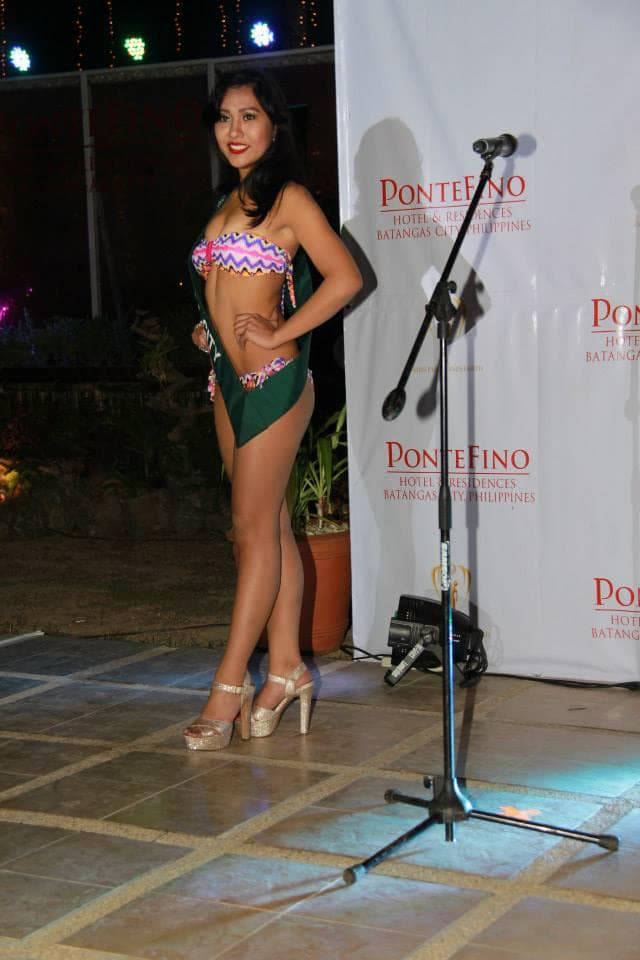 Donna Libre at Hotel Pontefino & Residences for Resort Wear competition Miss Philippines Earth 2015