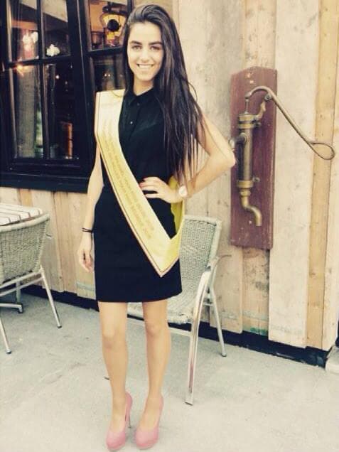 Elisabeth Assaf Contestant Miss Belgium 2016 (Photo Credits: Facebook Official)