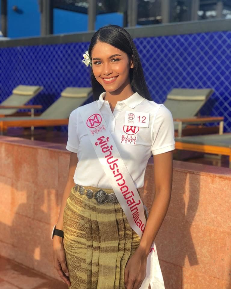 Praewwanit Ruangthong #MTW12- Finalist Miss Thailand World 2018 (Photo Courtesy: Miss Thailand World Official)
