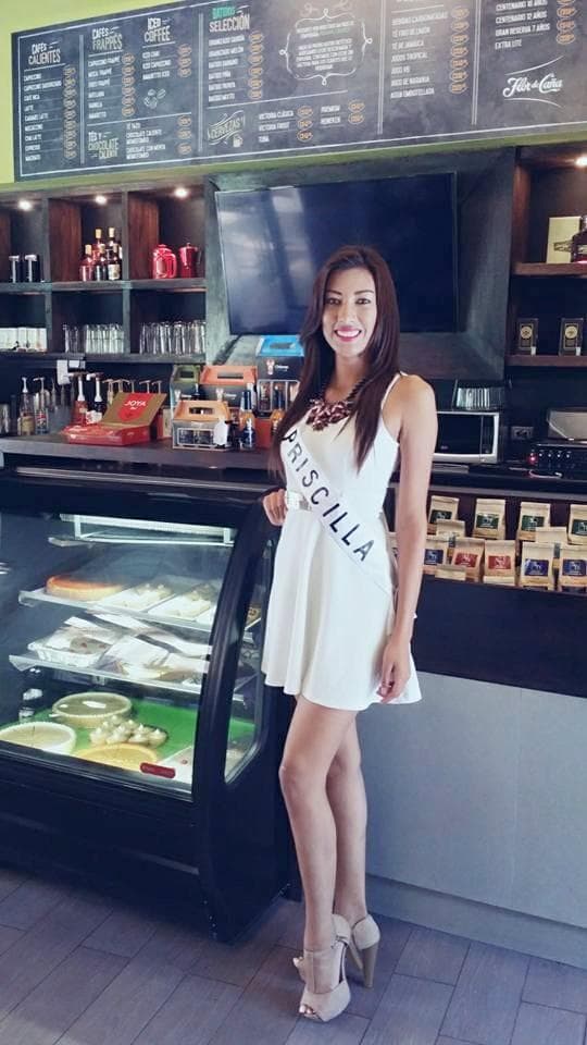 Priscilla de los Angeles Silva contestant Miss Mundo Nicaragua 2016