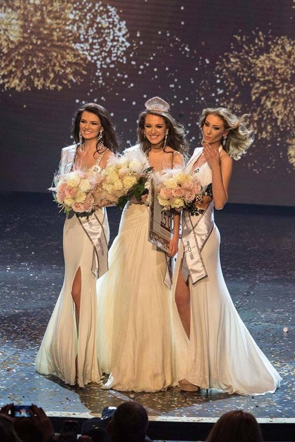 Miss Universe Slovakia 2015 Winners Denisa Vysnovska, Anita Polgariova & Dominika Zemanova