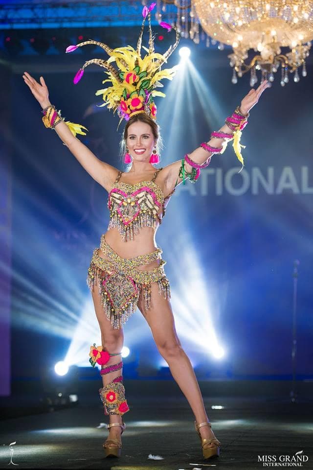 Sheyla Quizena Nieto Miss Grand Colombia 2018, Finalist Miss Grand International 2018 at National Costume Competition (Photo Courtesy: MGI Official)