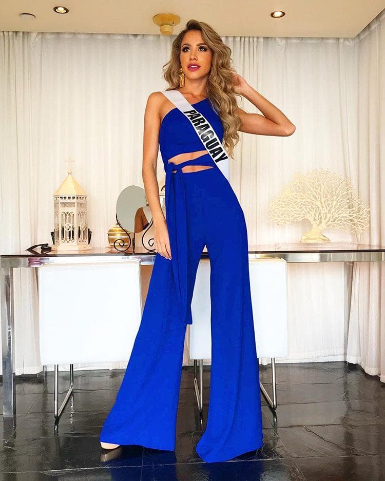 María Belén Alderete Gayoso Miss Universe Paraguay 2018, Miss Universe 2018 Contestant (Photo Courtesy: Miss Universe/Candidate FaceBook/ Instagram)