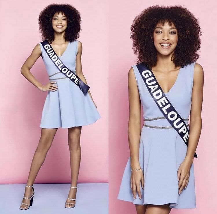 Ophély Mézino Miss Guadeloupe 2018, Finalist Miss France 2019 (Photo Credits: Miss France/ Contestant Official FaceBook)