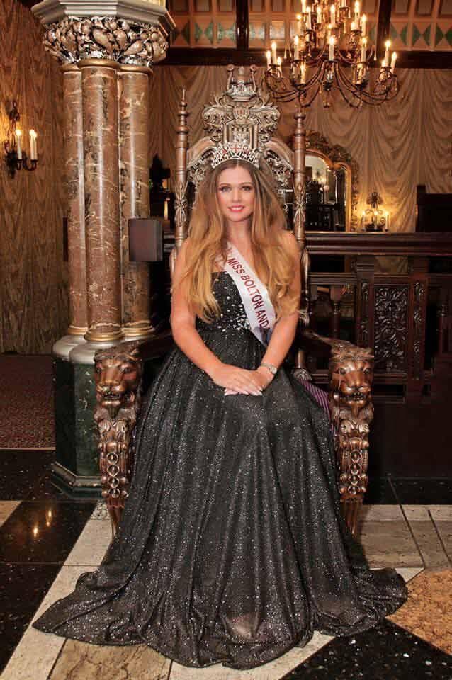 Laura Collins Miss Bolton & Bury for Miss England 2015