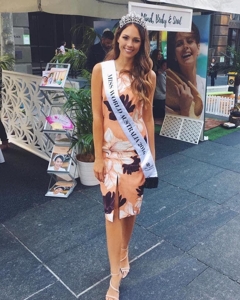 Madeline Cowe Contestant from Australia for Miss World 2016 (Photo Credits: Facebook Official)