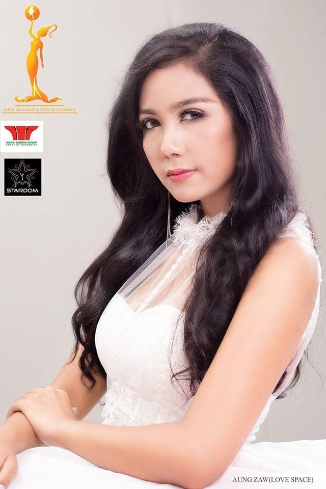 Kyu Kyu Contestant Miss Golden Land Myanmar 2015 (Photo Credits - Miss Golden Land Myanmar Facebook Official)