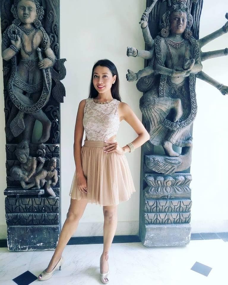 Suvekshya Shrestha Miss Nepal 2018 Contestant No. 14 (Photo Credit: Miss Nepal/ Candidate Official FaceBook/ Instagram)