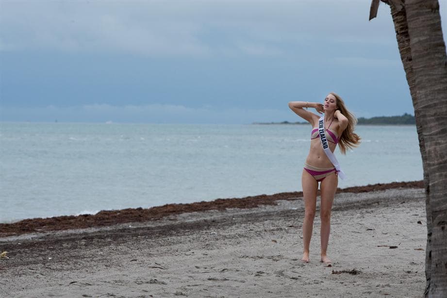 Rachel Millns Miss Universe New Zealand 2014