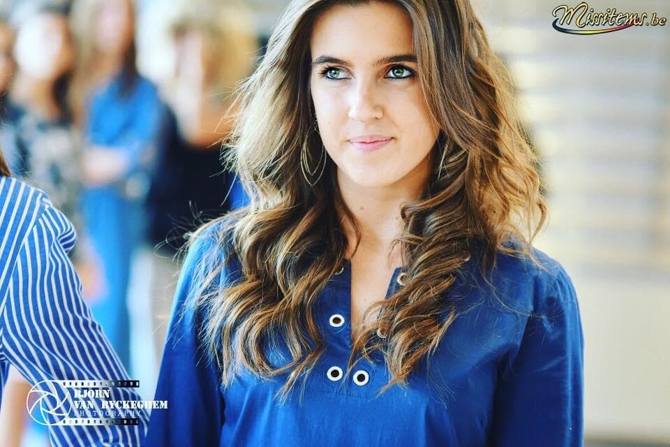 Kimberley Hallaert Finalist Miss Belgium 2018/ Miss Belgique 2018 (Photo Credits: Miss Belgium Official)