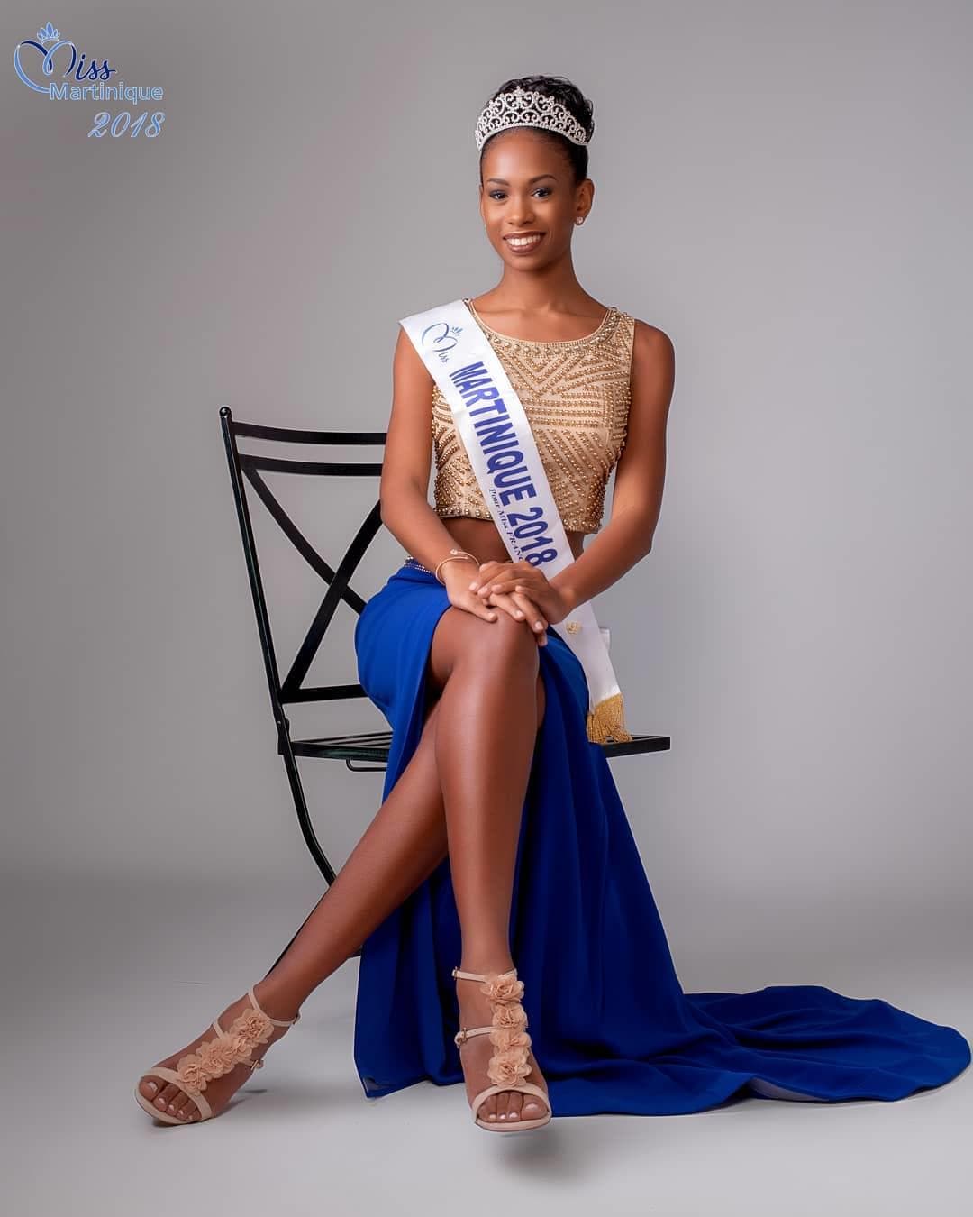 Olivia Luscap Miss Martinique 2018, Finalist Miss France 2019 (Photo Credits: Miss France/ Contestant Official FaceBook)