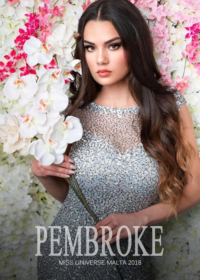 Jaelle Micallef from Pembroke - Finalist Miss Universe Malta 2018 (Photo Courtesy: MU Malta Official)