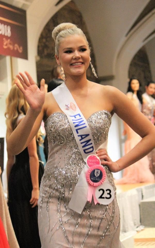 Eevi Annika Ihalainen Miss International Finland 2018, Finalist Miss International 2018 (Photo Source: Miss International Organization)