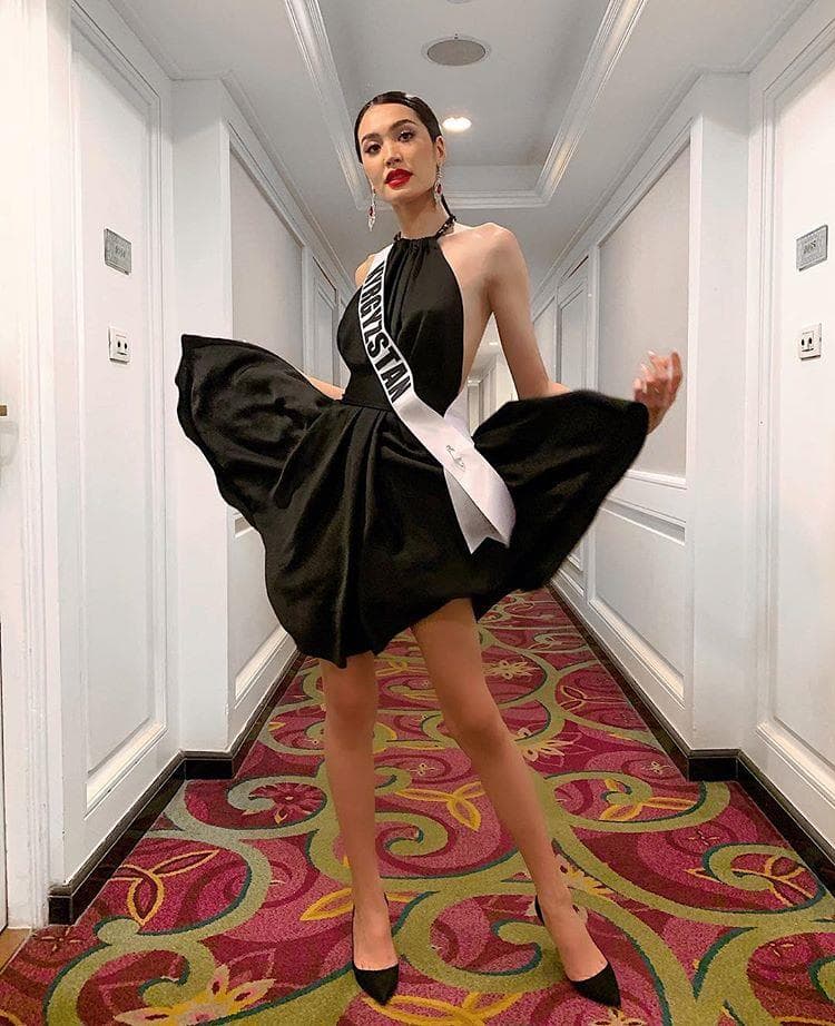 Begimay Karybekova (Бегимай Карыбекова) Miss Universe Kyrgyzstan 2018, Miss Universe 2018 Contestant (Photo Courtesy: Miss Universe/Candidate FaceBook/ Instagram)