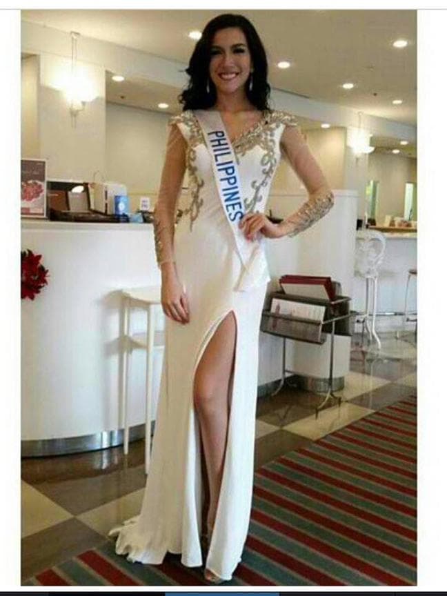 Mary Anne Bianca Guidotti from Philippines in Evening Gown