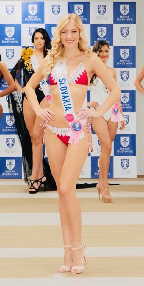 Radka Grendová Miss International Slovakia 2018, Finalist Miss International 2018 at Preliminary Swimsuit Competition (Photo Source: Miss International Organization)