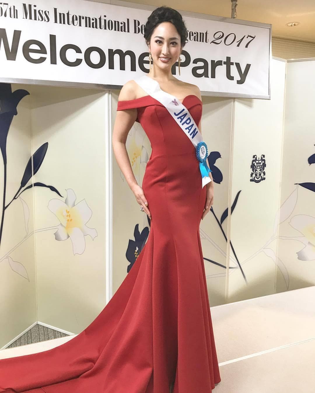 Natsuki Tsutsui 筒井菜月 Miss International Japan 2017