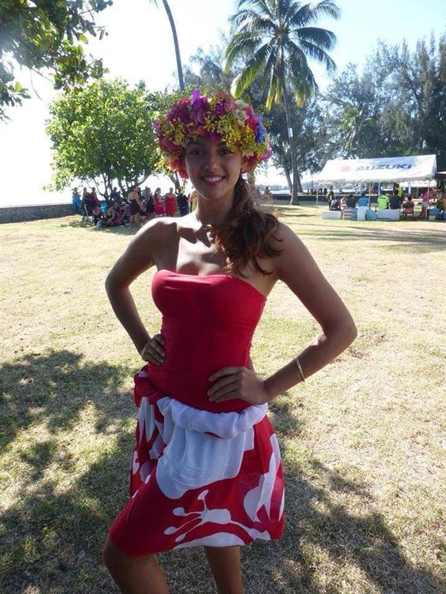 Hereata Ellard Miss Earth Tahiti 2014