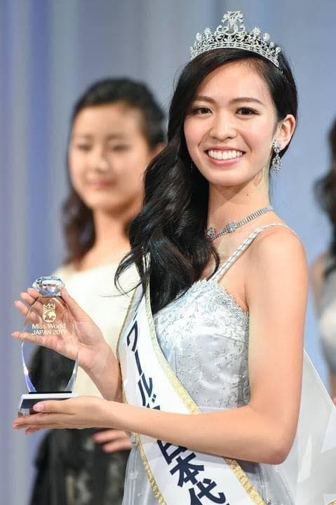 Haruka Yamashita 山下　晴加 winner Miss World Japan 2017 (Photo Courtesy: Facebook Official)